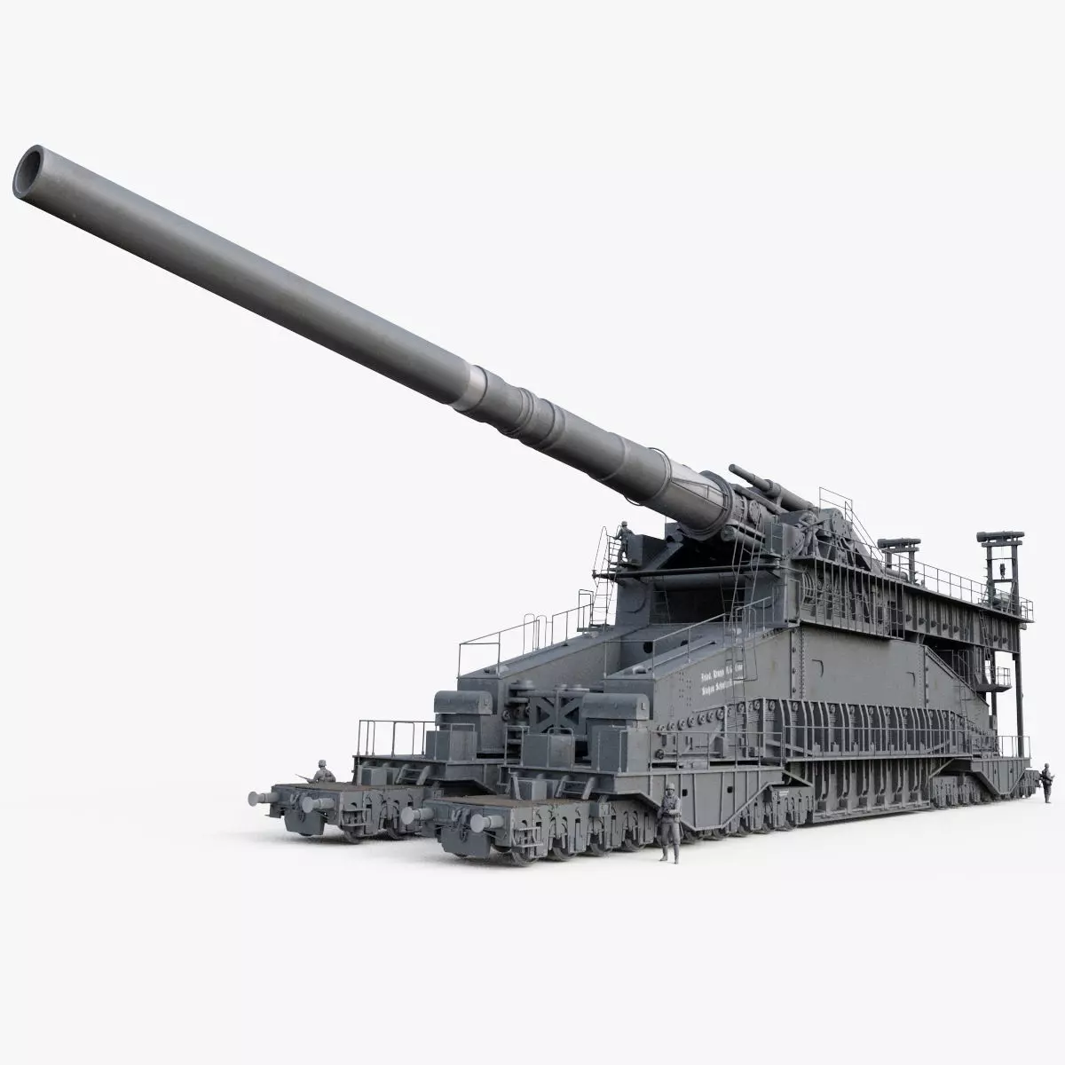 Dora Cannon 3D model_0