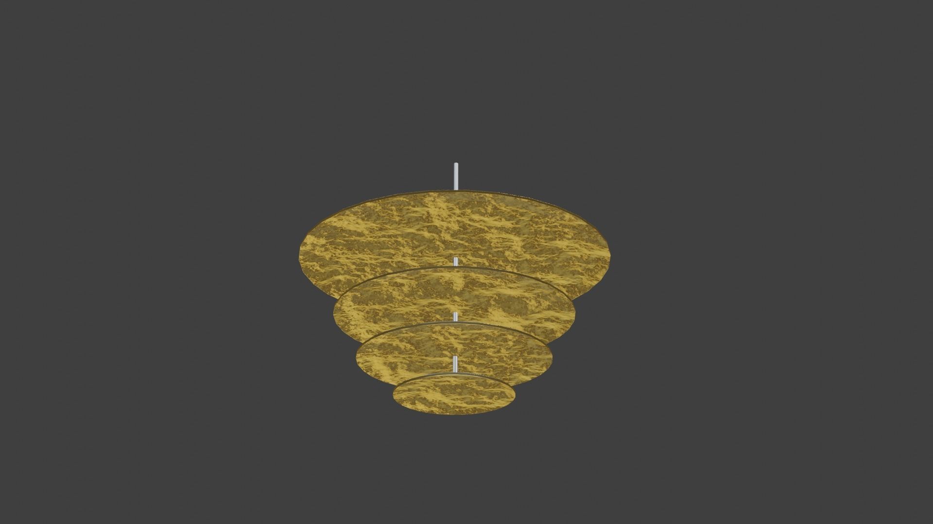Gold Lamp 3D model_11
