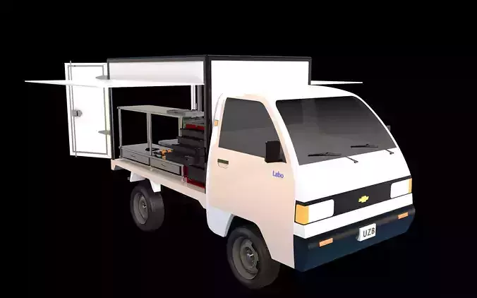 labo with toolkits 3D model