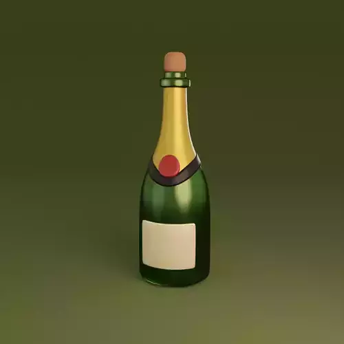 Cartoon Champagne
