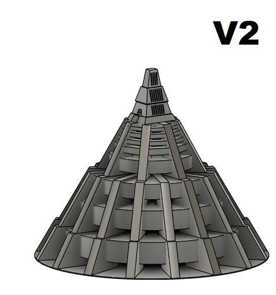 Star Wars Yavin 4 - Great Temple 3D print model_1