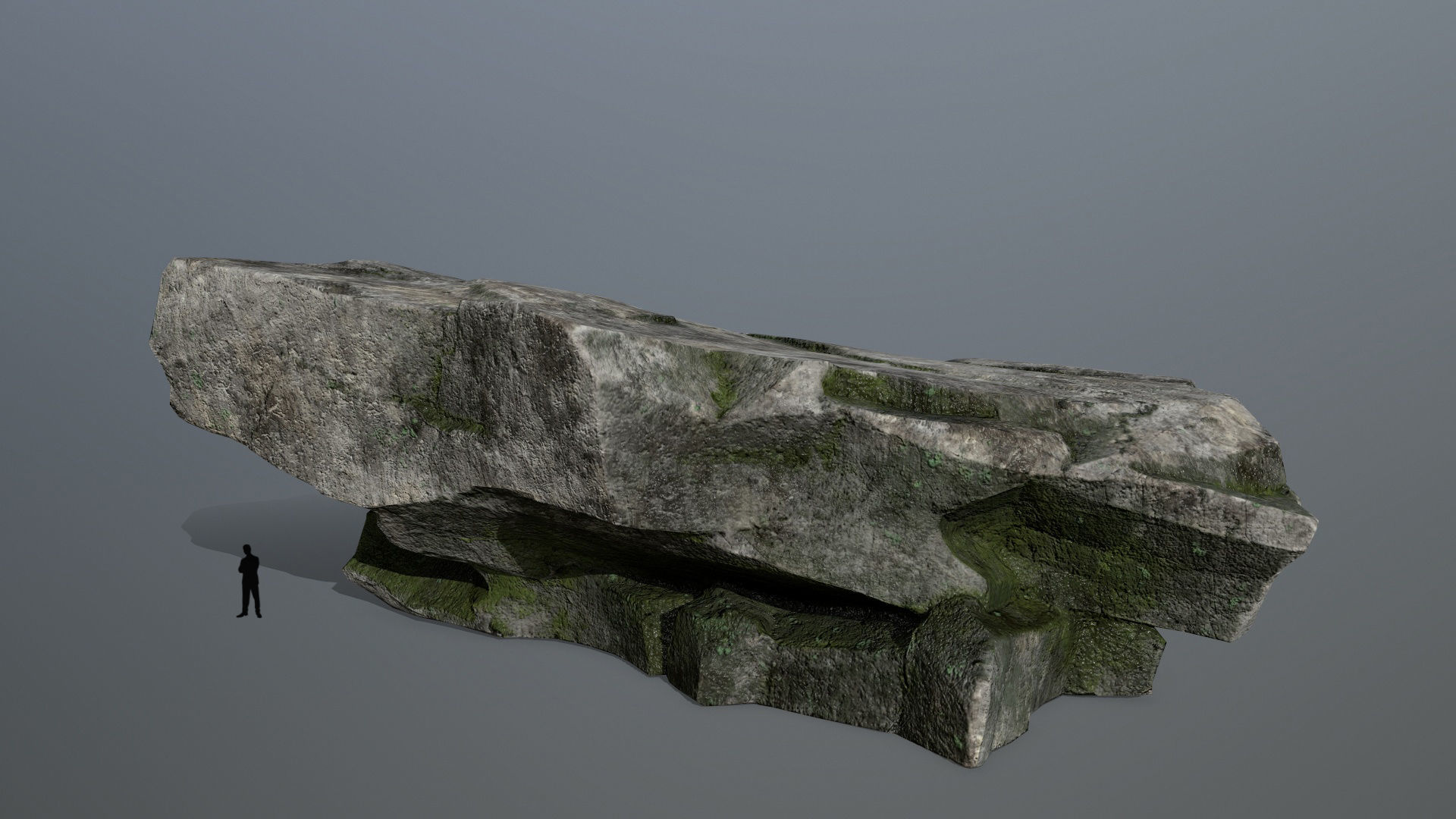 rocks rock formation Low-poly 3D model_10