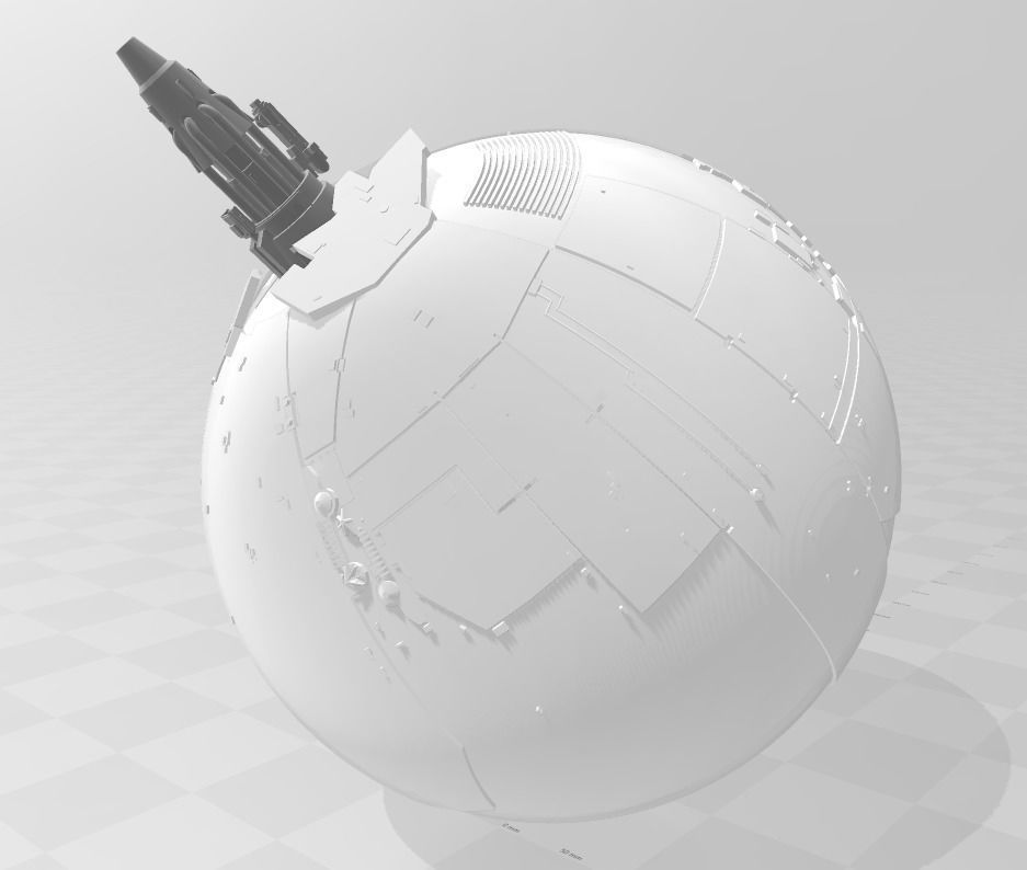 V-150 Planet Defender Ion Cannon 3D print model_1