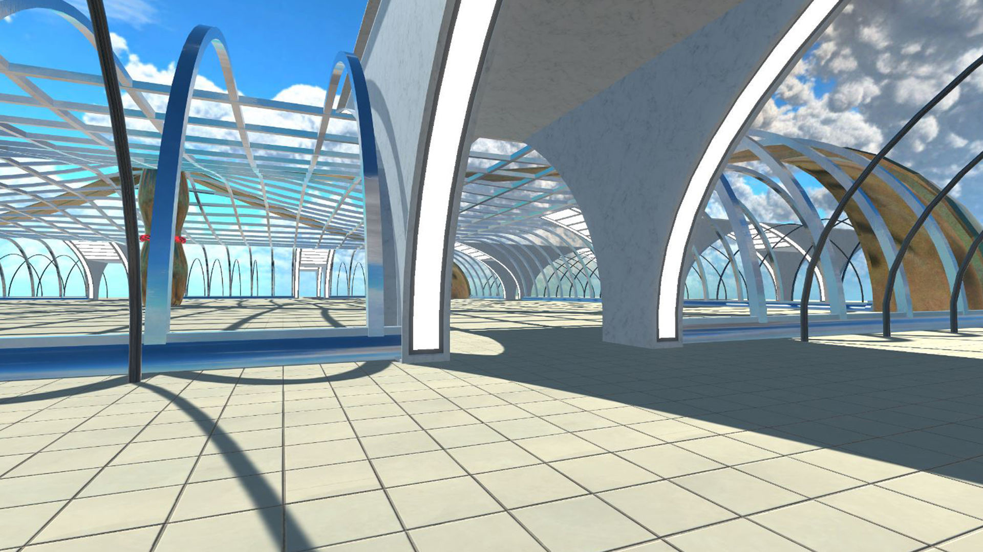 Sci-Fi Building 12 3D model_3