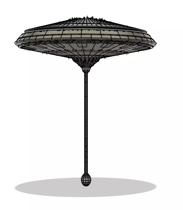 Star Wars Bespin - Cloud City 3D print model_0