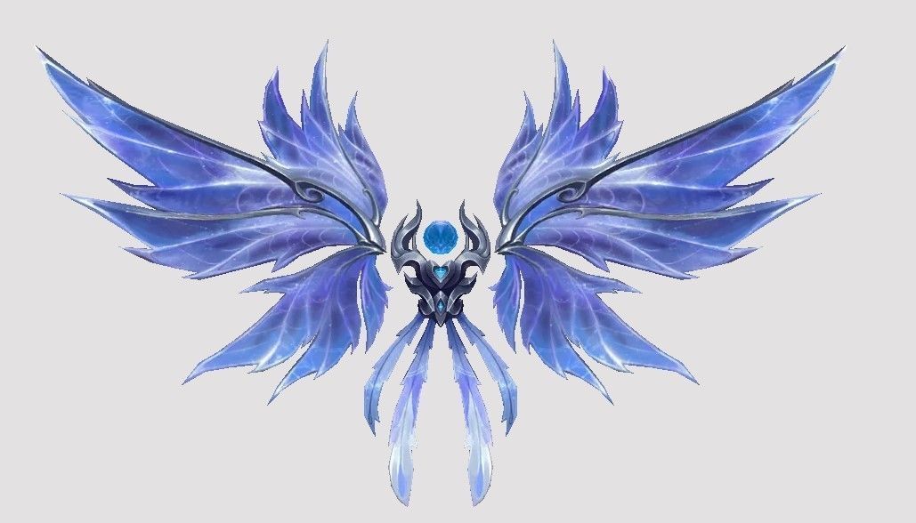 Crystal Wing Low-poly 3D model_15