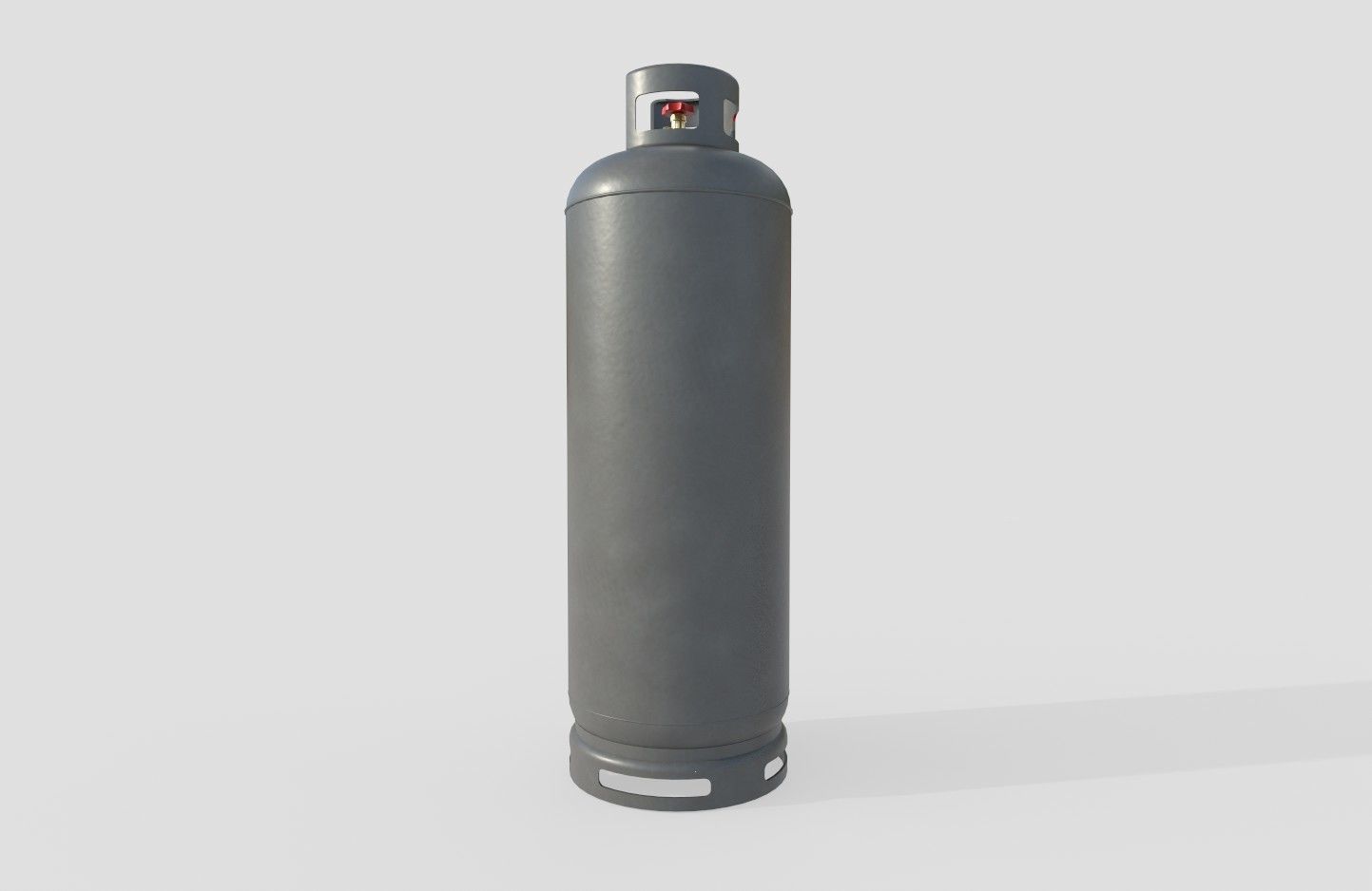 Gas Bottle M7 Low-poly 3D model_18