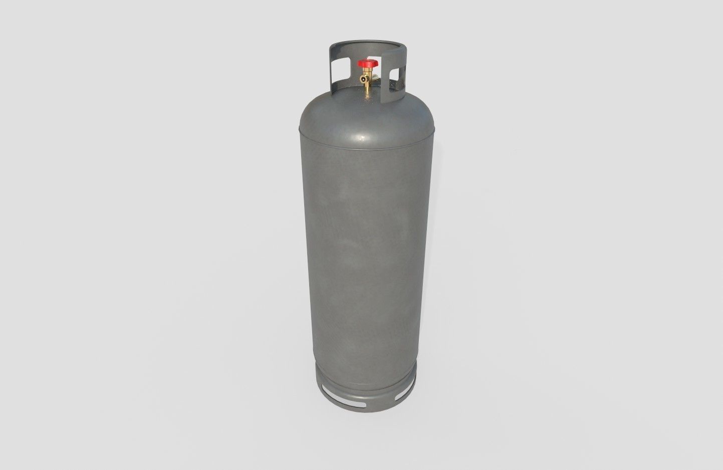 Gas Bottle M7 Low-poly 3D model_2