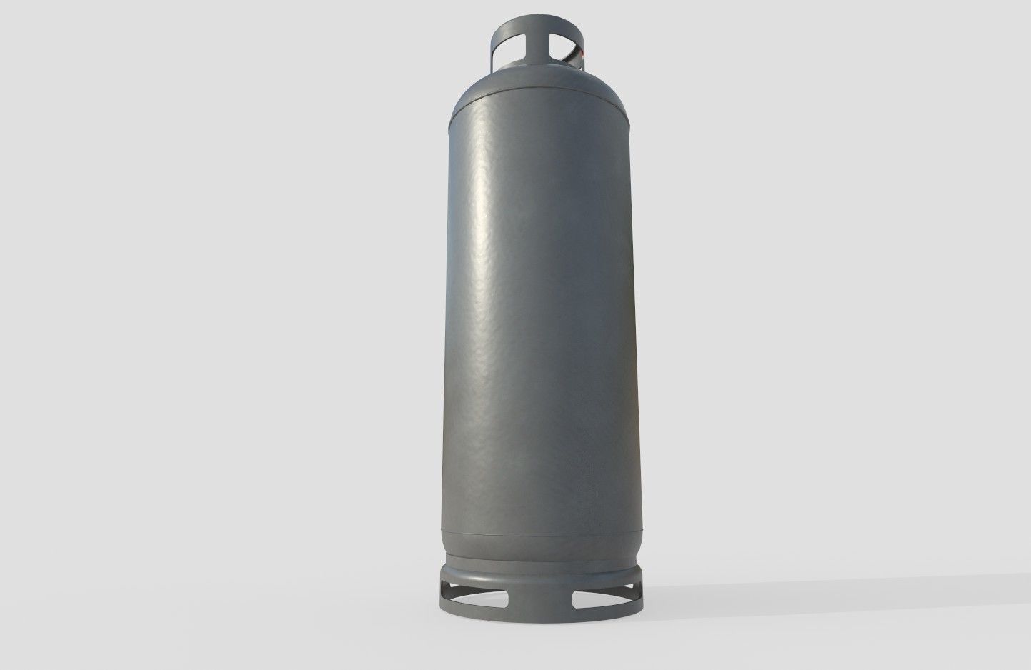 Gas Bottle M7 Low-poly 3D model_22