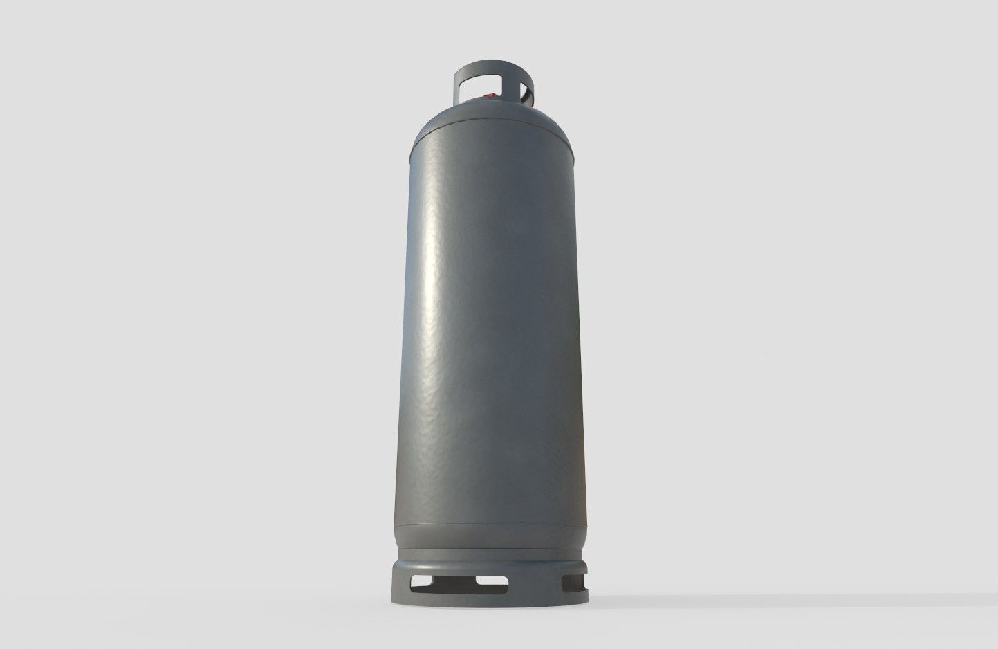 Gas Bottle M7 Low-poly 3D model_19