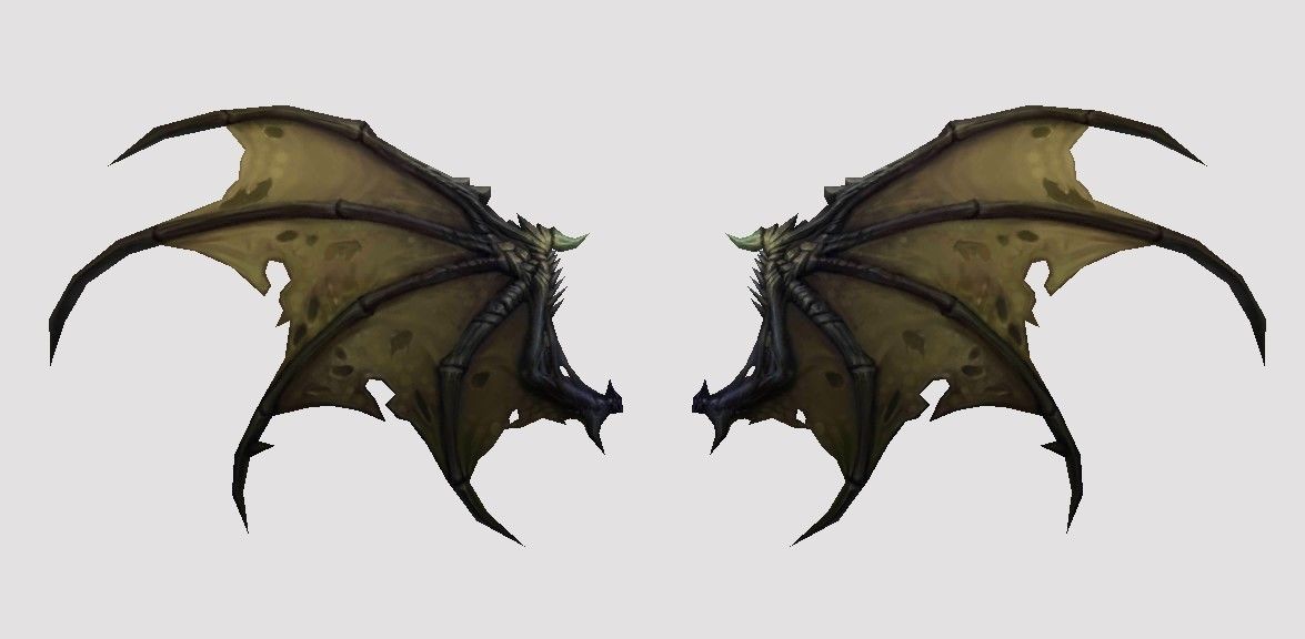Dragon Wing Low-poly 3D model_4