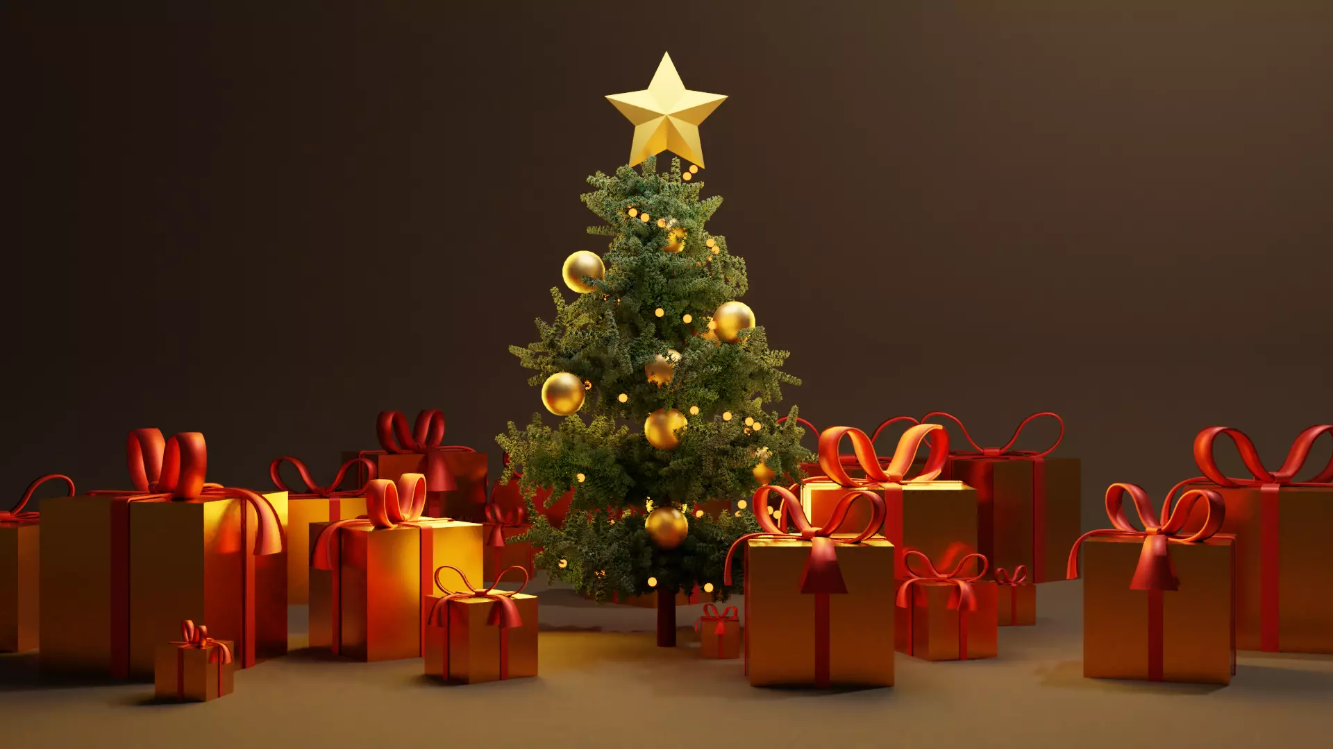 Xmas tree 3D model_0