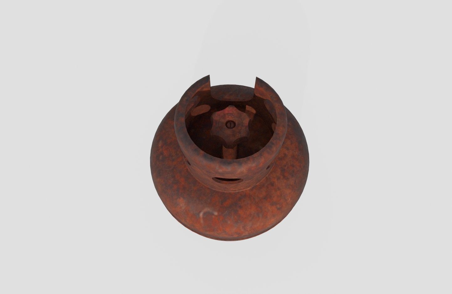 Gas Bottle M4 old version Low-poly 3D model_21