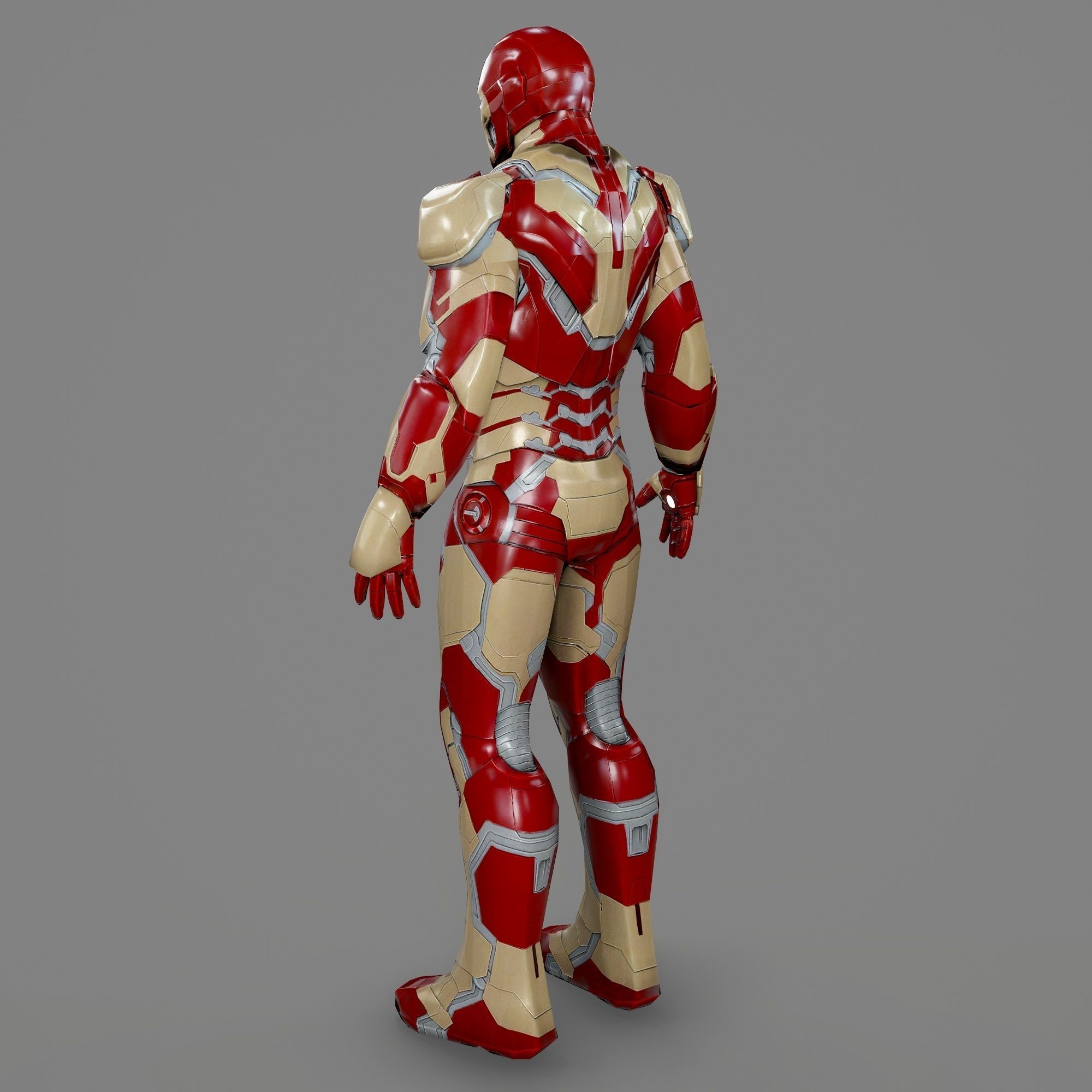 Iron Man Mark 42 Full Wearable Accurate Armor with Inner Parts 3D print model_61