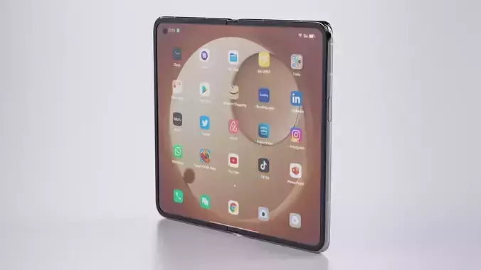 OPPO FIND N 5G 3D model
