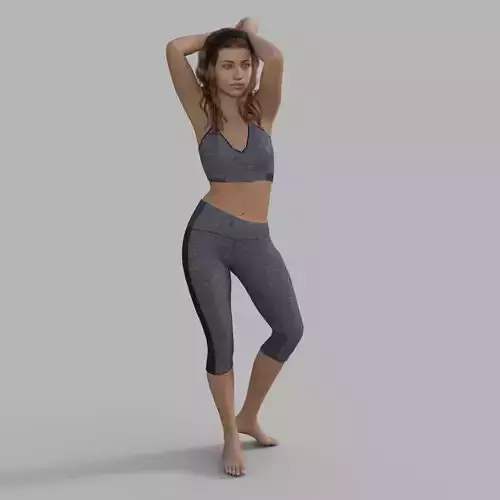 Fitness Clothes for Genesis 8 Female