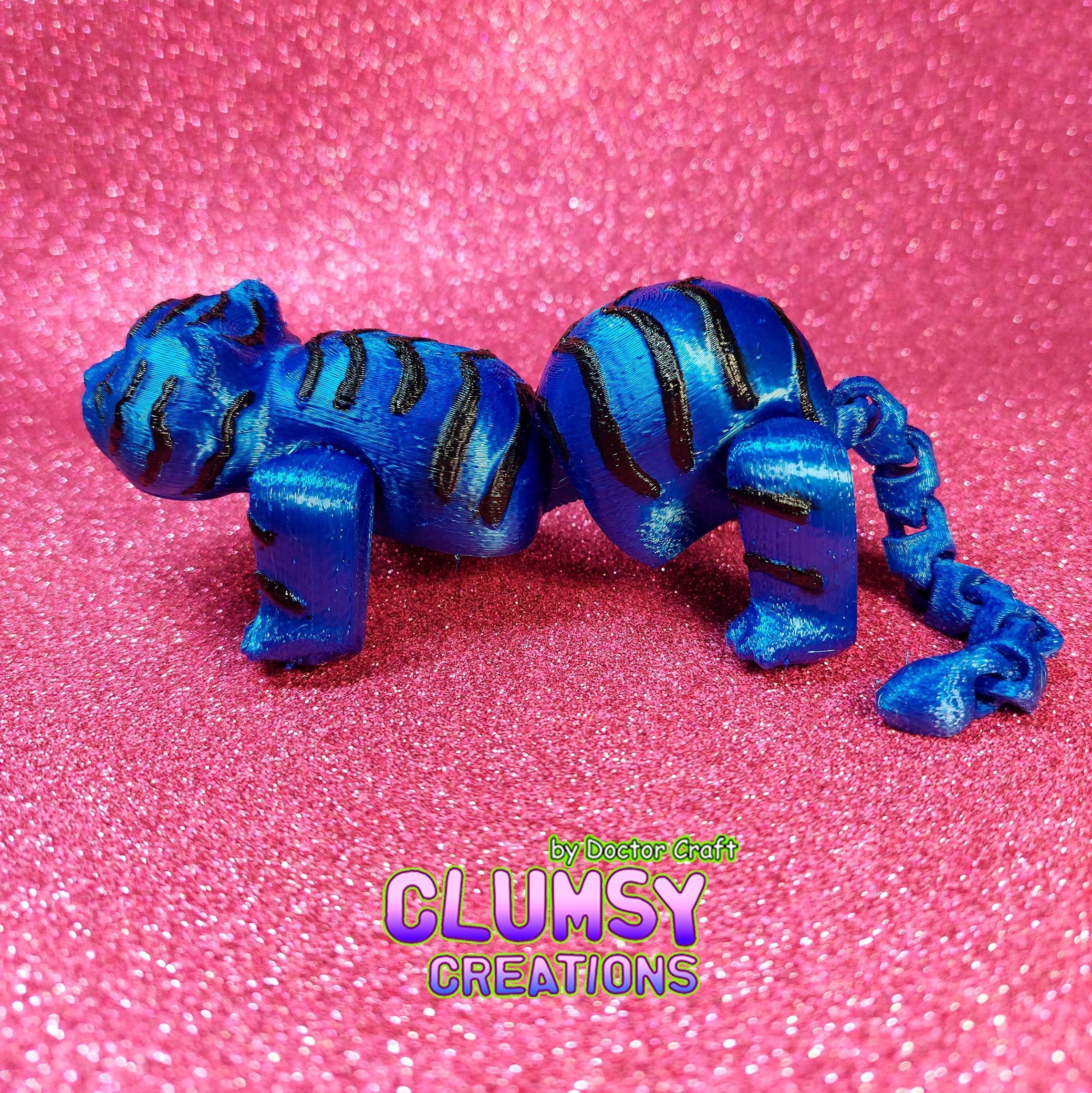 FLEXI NEW YEAR TIGER 3D print model_6