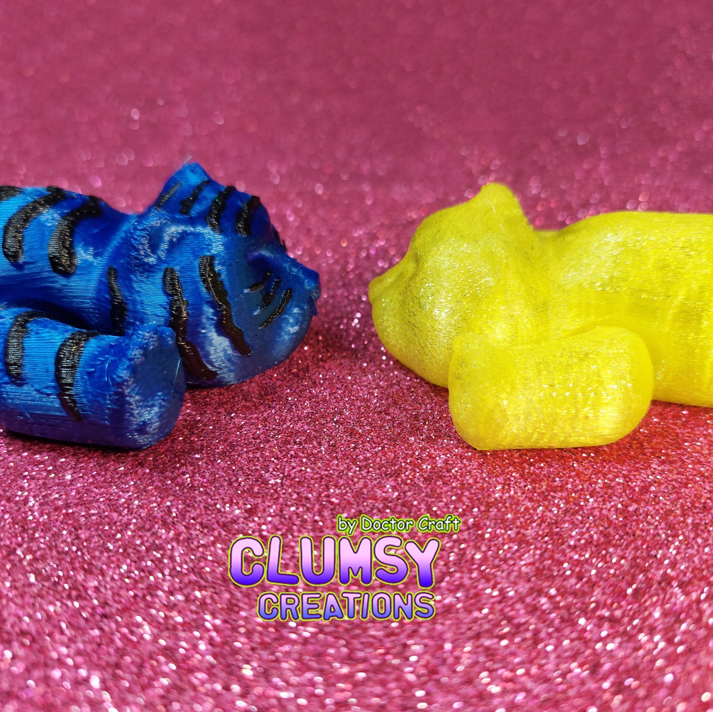 FLEXI NEW YEAR TIGER 3D print model_3