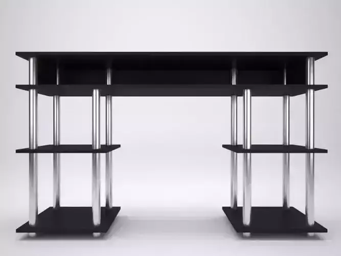 Black table