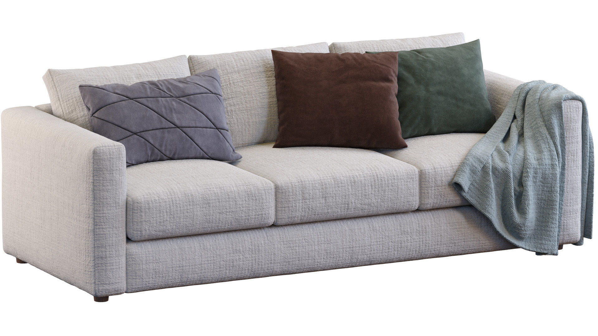 Sofa Finnala By Ikea 3D model_11