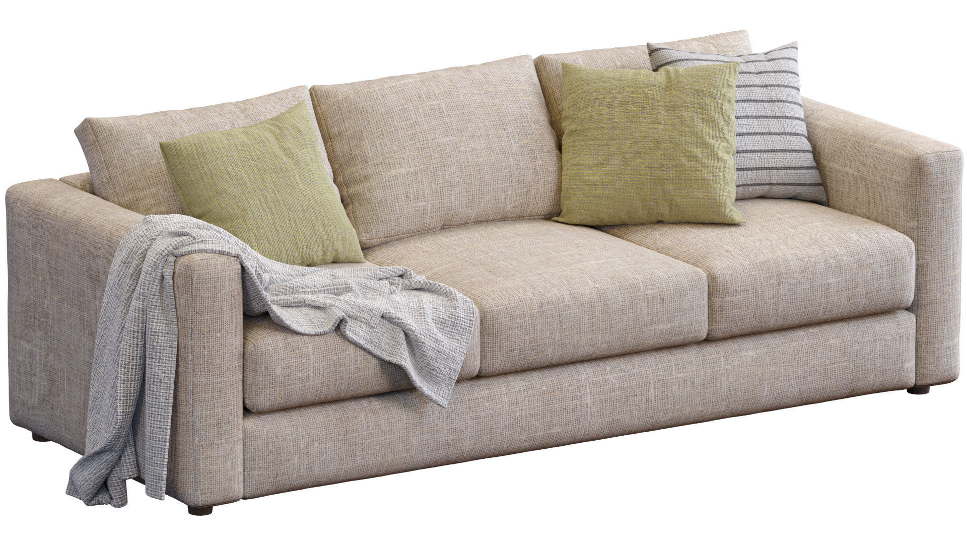 Sofa Finnala By Ikea 3D model_14