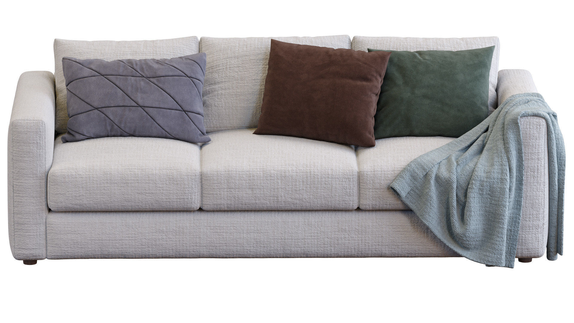 Sofa Finnala By Ikea 3D model_3