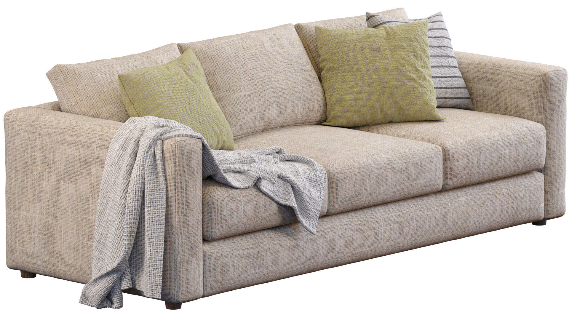 Sofa Finnala By Ikea 3D model_12