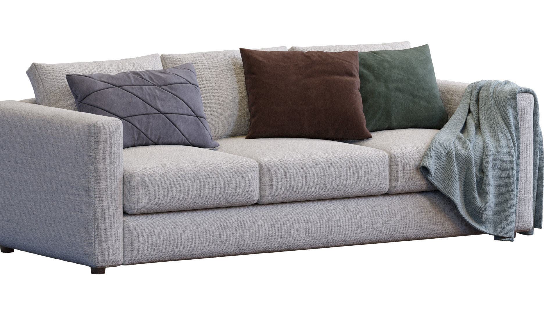 Sofa Finnala By Ikea 3D model_5