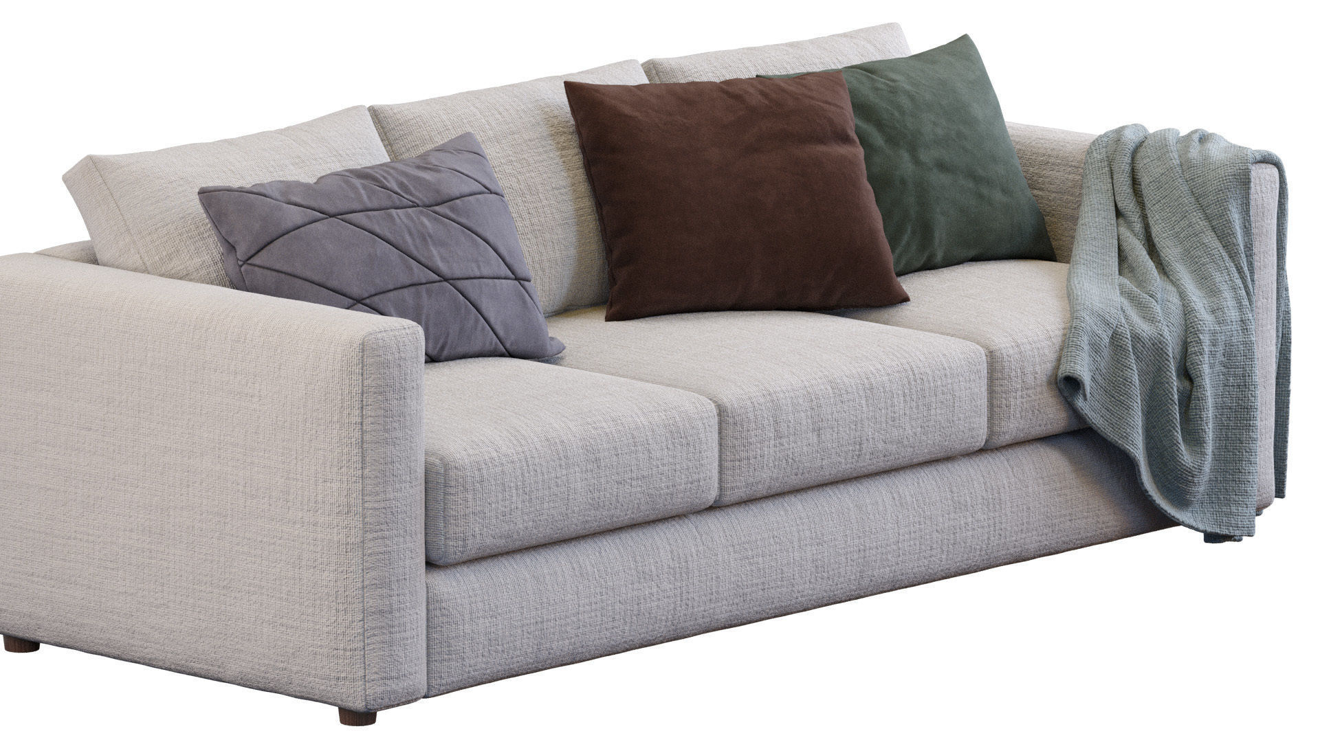 Sofa Finnala By Ikea 3D model_2