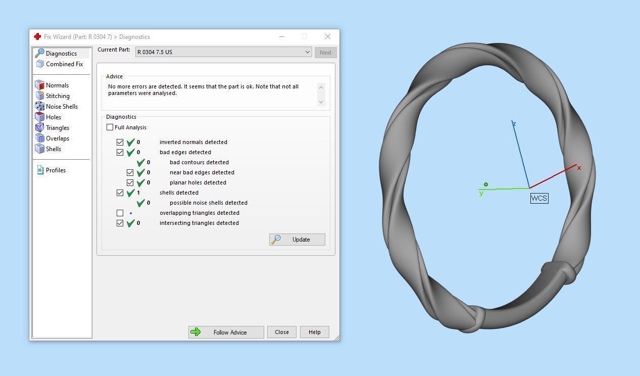 Band ribbon ring clear printable 3d model 3D print model_16