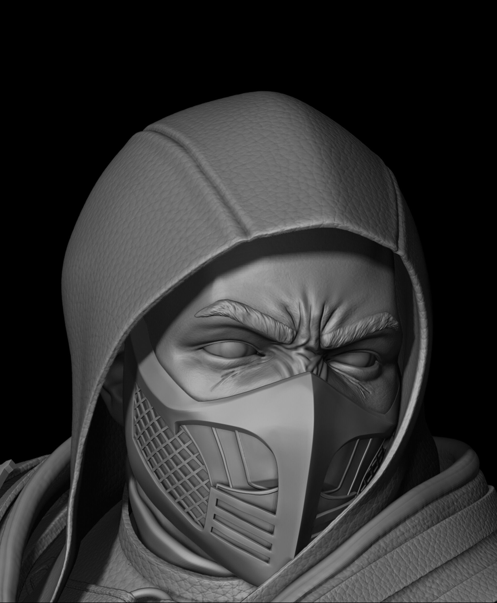 Mortal Kombat Scorpion 3D print model_4