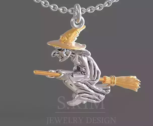 The witch pendant