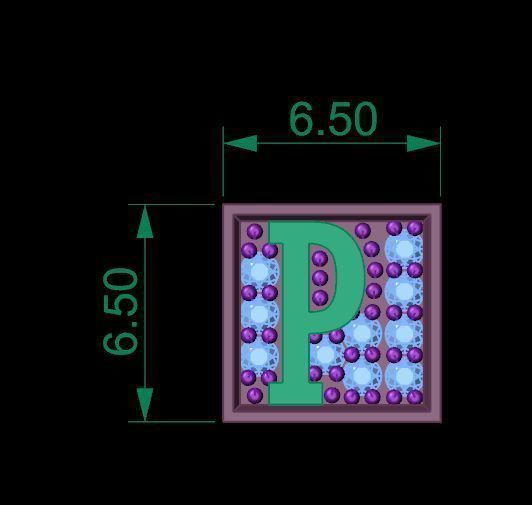 ALPHABET BRACELET  3D print model_4