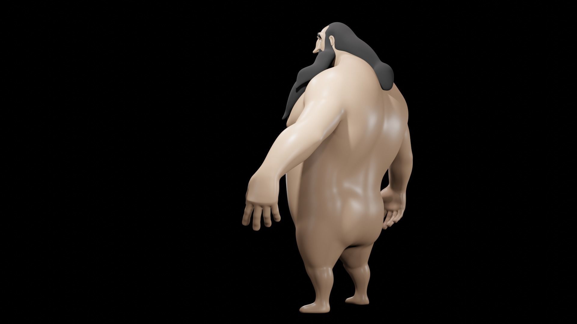 Klaus Character 3D model_35