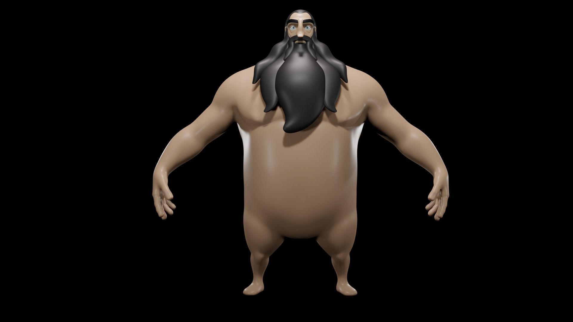 Klaus Character 3D model_1