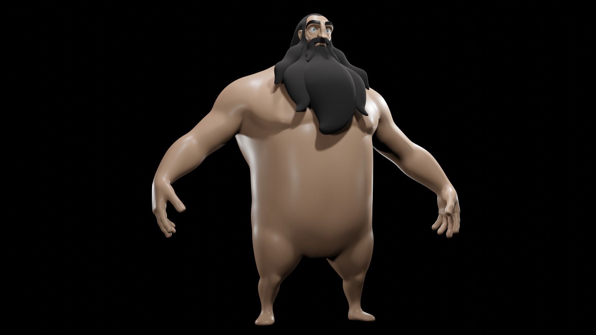 Klaus Character 3D model_3