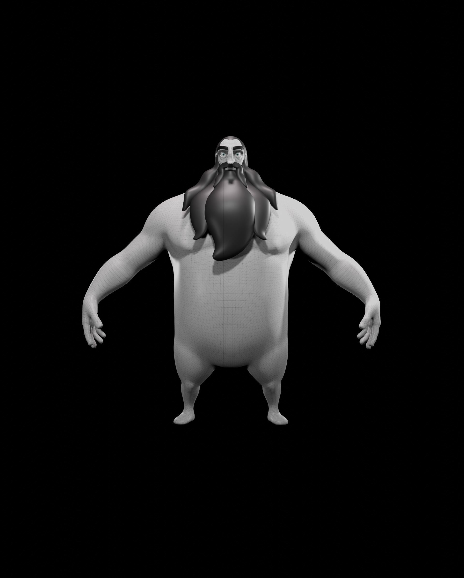 Klaus Character 3D model_30