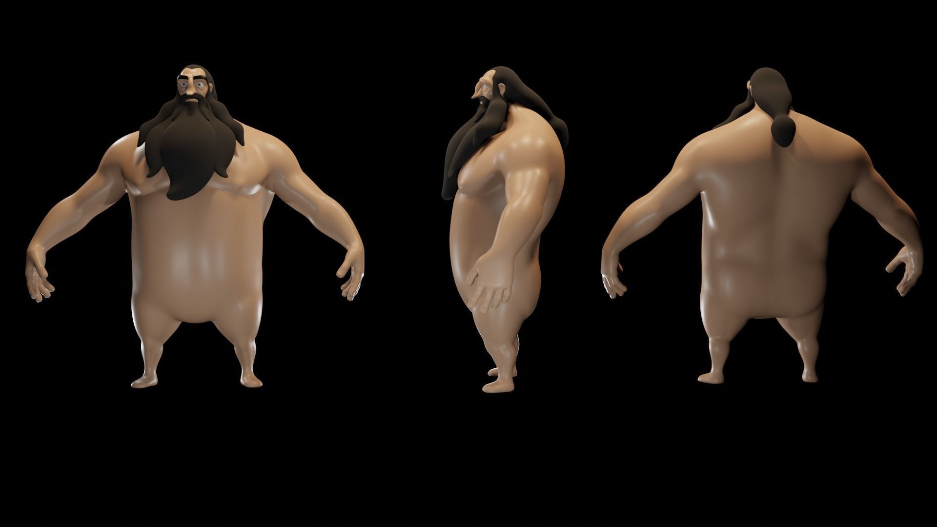 Klaus Character 3D model_33