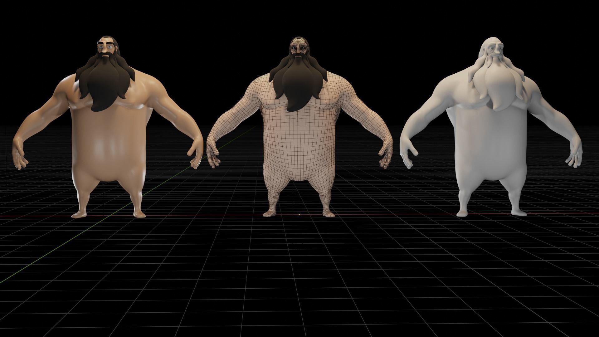 Klaus Character 3D model_18