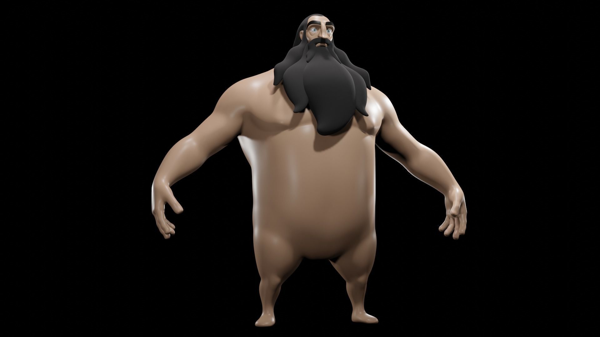 Klaus Character 3D model_2