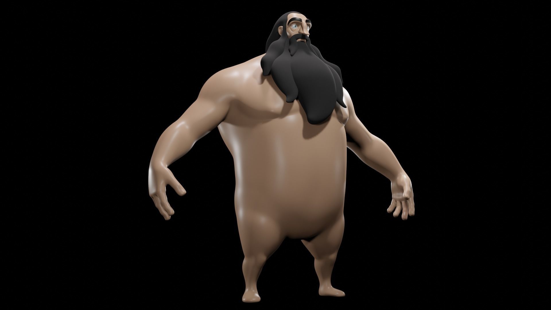 Klaus Character 3D model_6