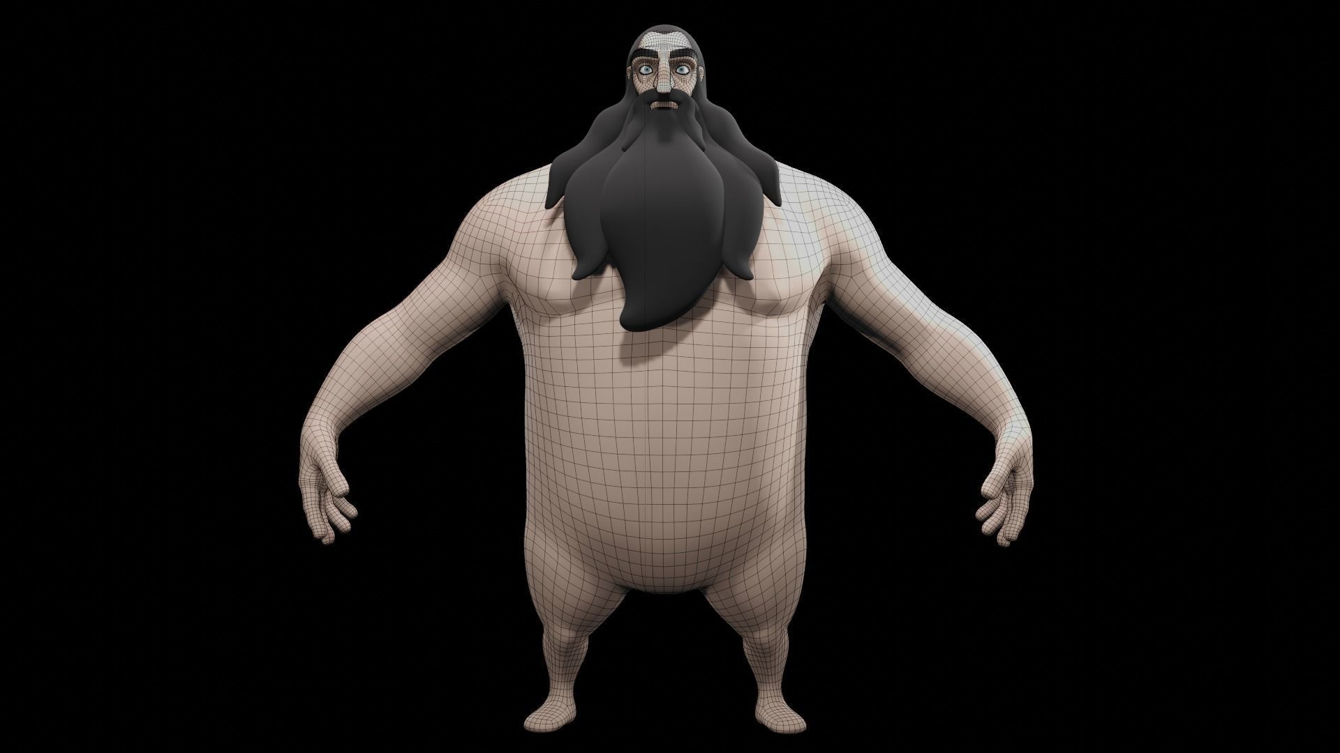 Klaus Character 3D model_32