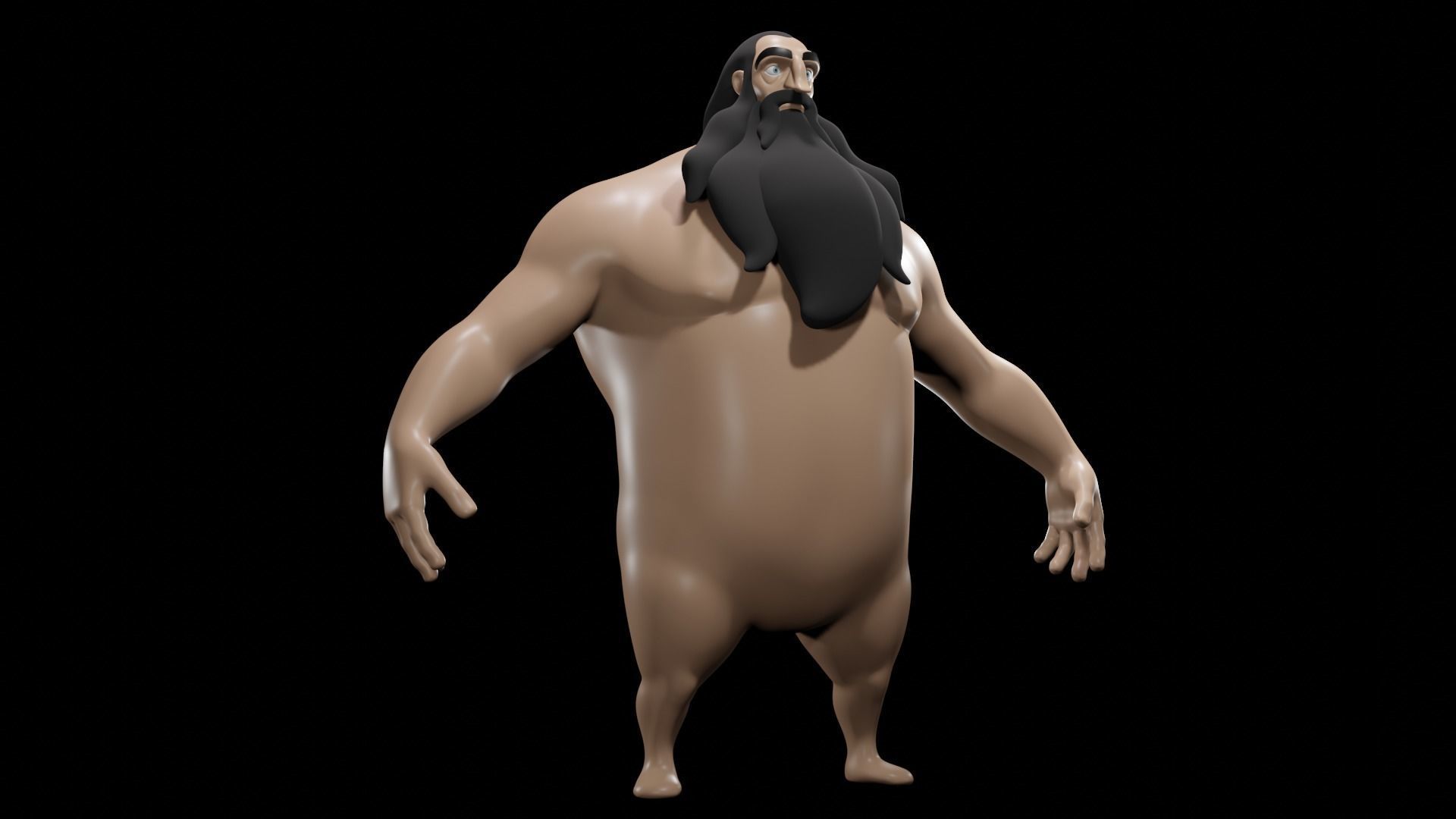 Klaus Character 3D model_5
