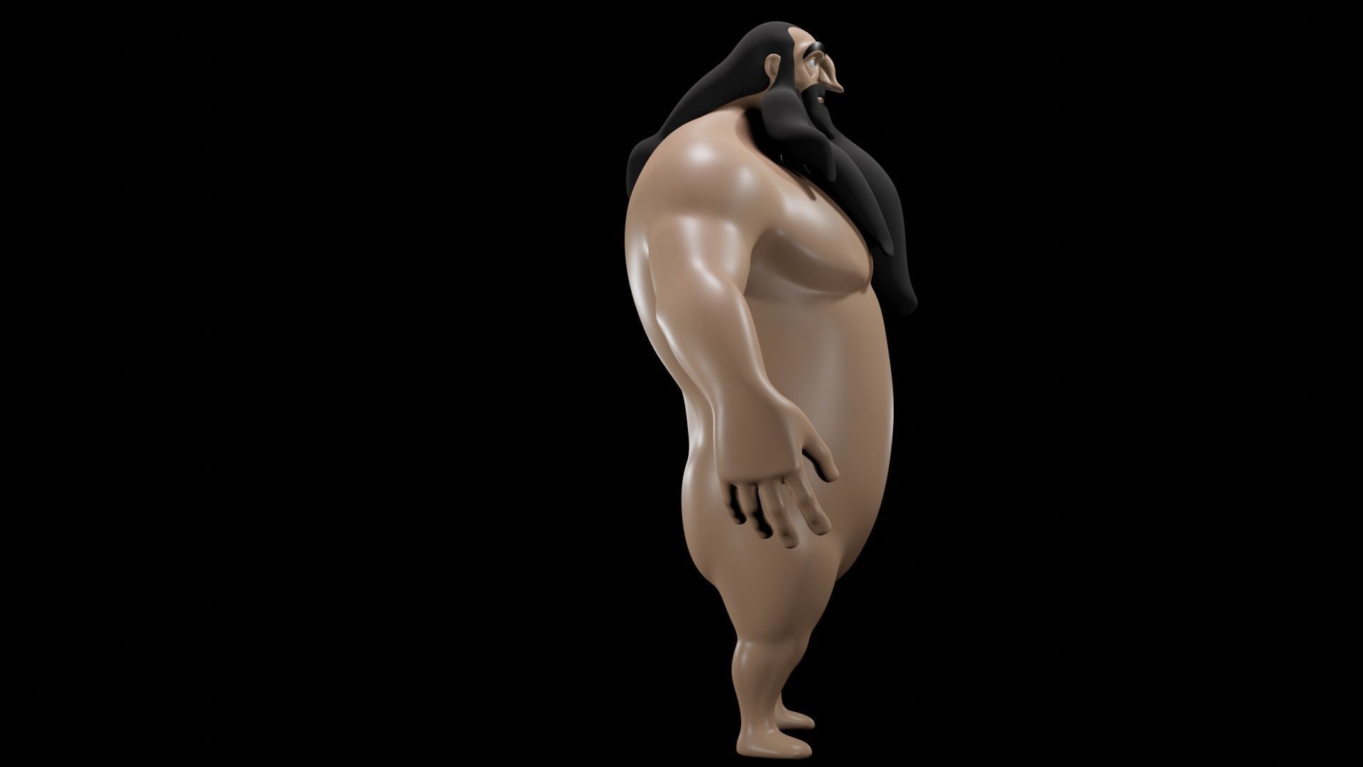 Klaus Character 3D model_8