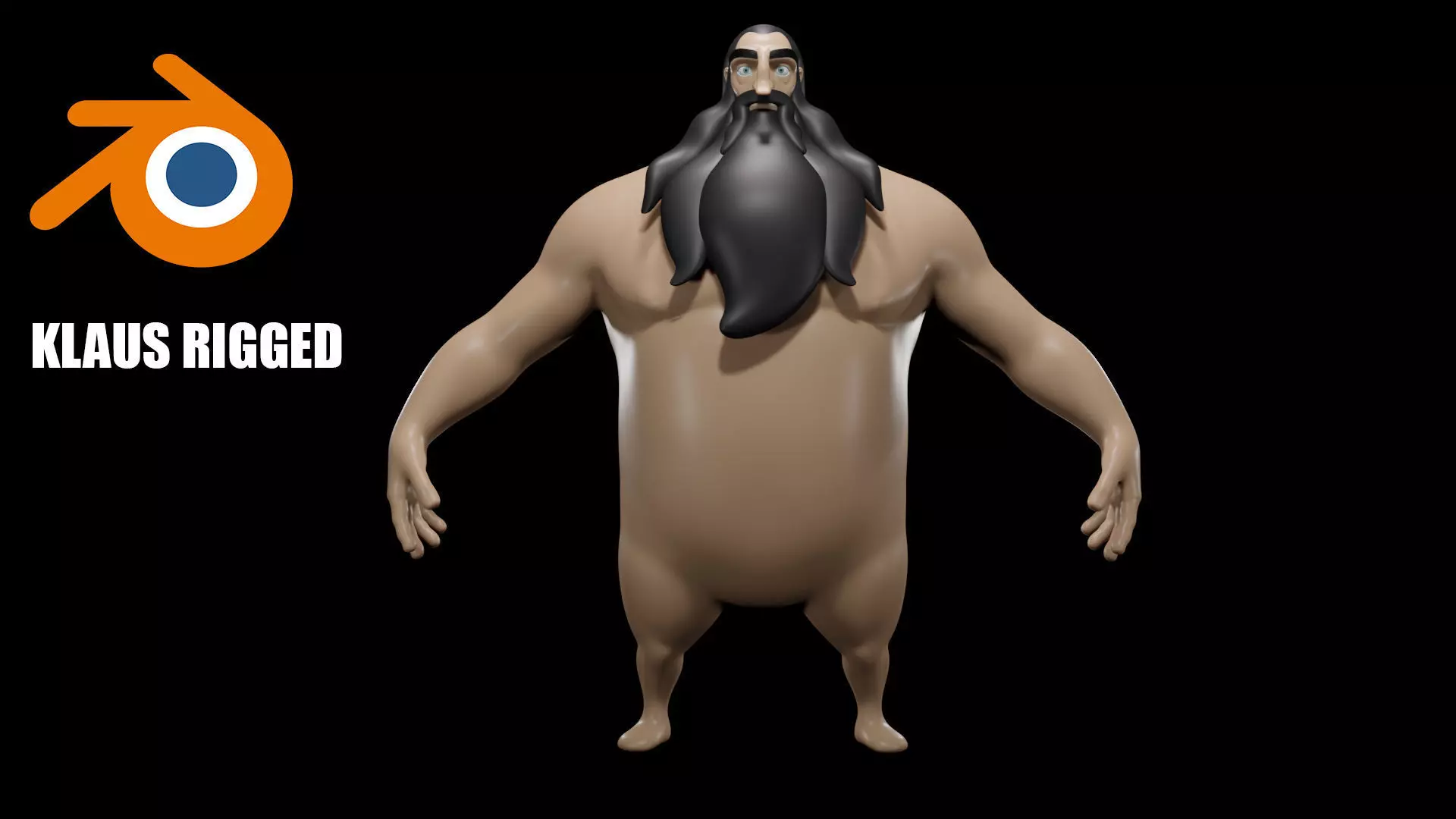 Klaus Character 3D model_0