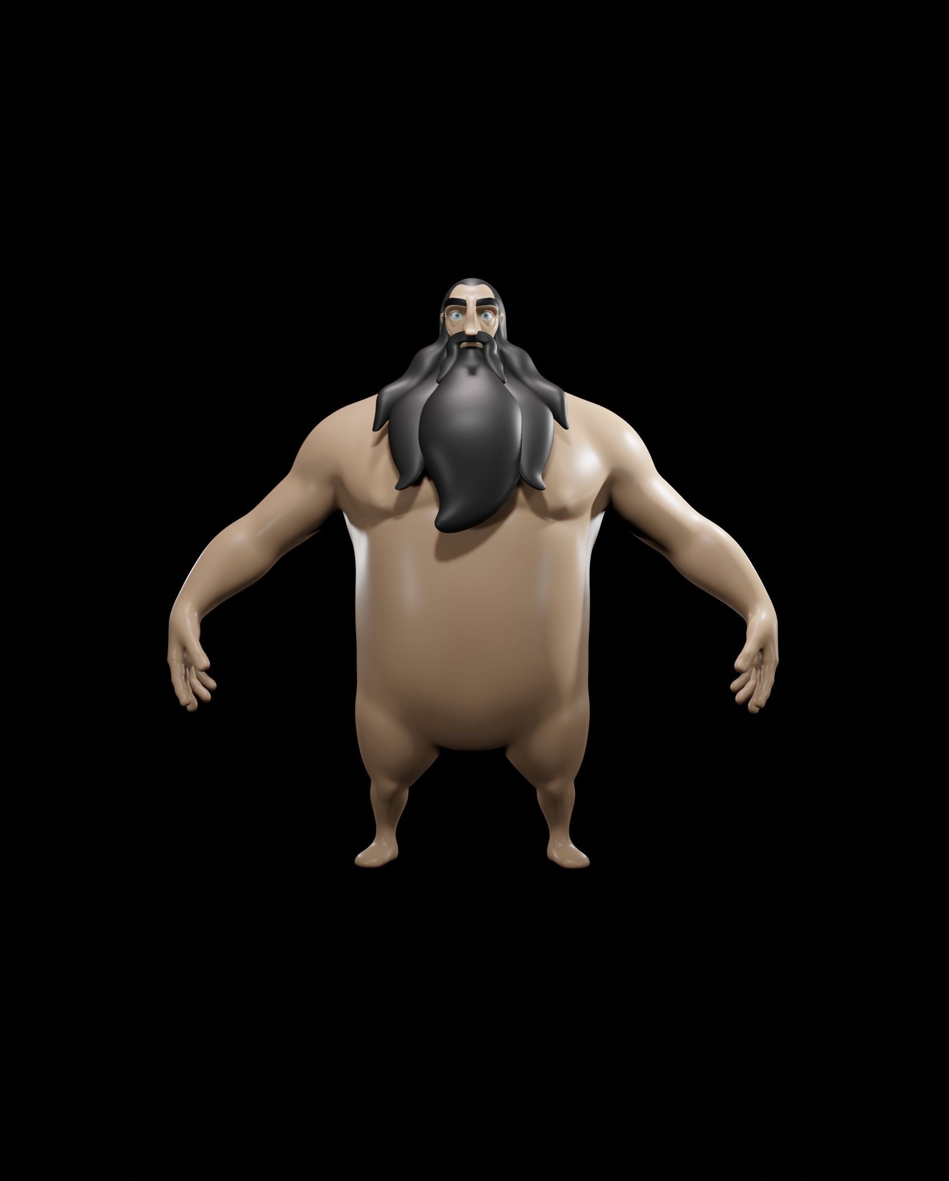 Klaus Character 3D model_29