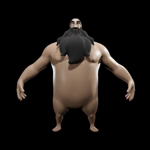 Klaus Character 3D model_41