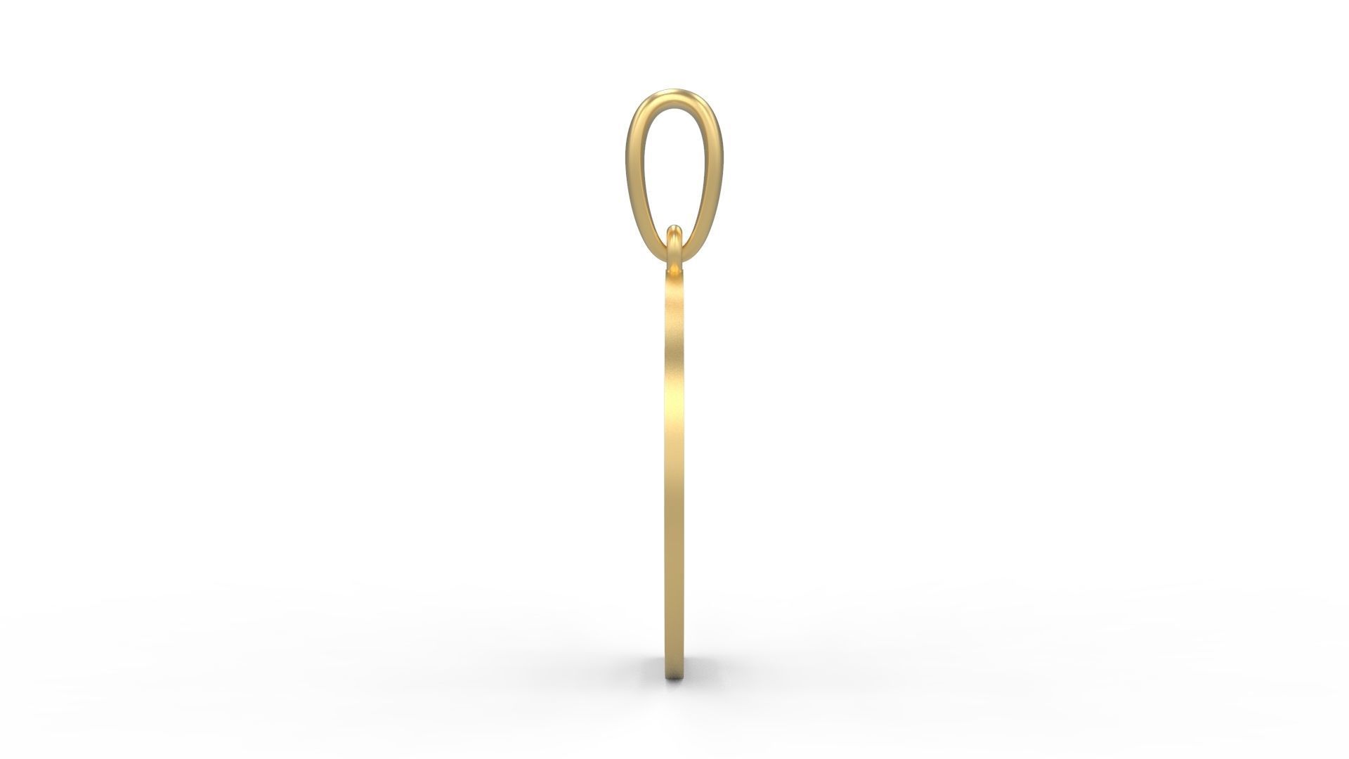 Initial Letters Pendant Marck D 3D print model_2