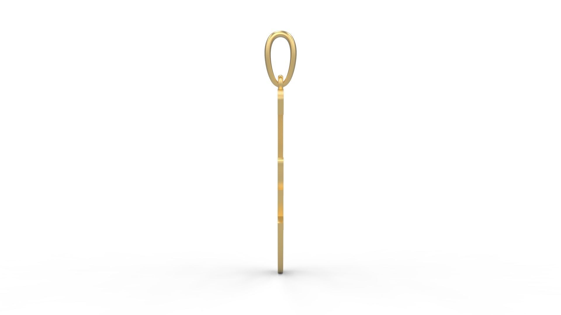 Initial Letters Pendant Marck G 3D print model_2