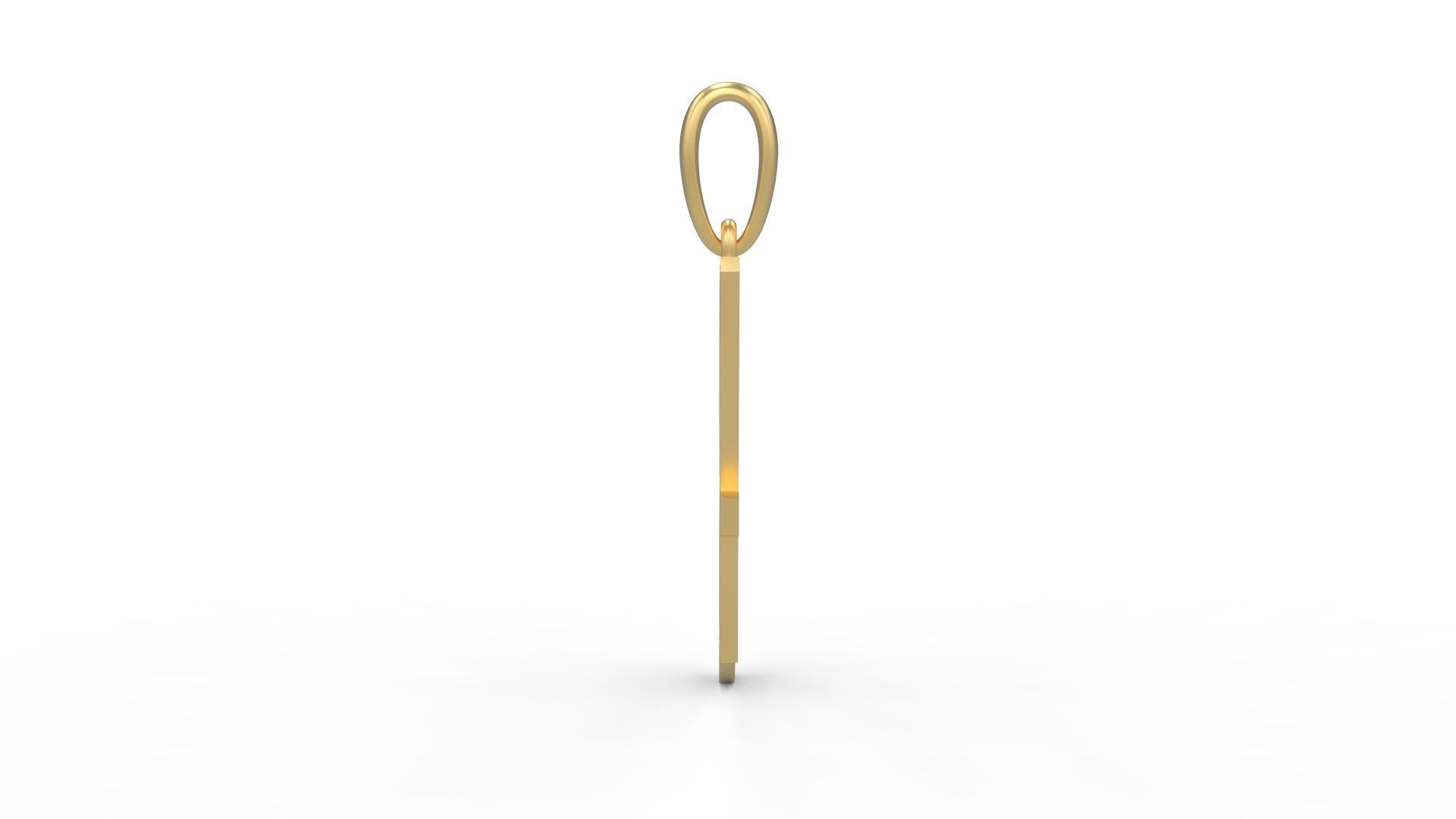 Initial Letters Pendant Marck H 3D print model_2